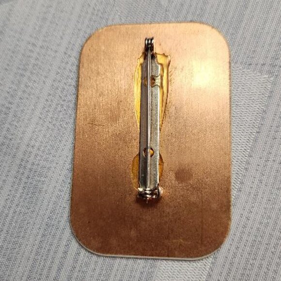 Patriotic Snowman metal Pin - Picture 2 of 2